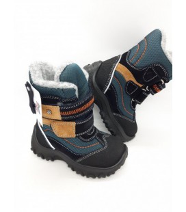 Мембранні зимові чобітки на хлопчика Romika бірюзові непромокаючі ZS-0069 29 р 18,5 см