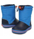 Дитячі зимові чоботи Crocs Kids LodgePoint Boot С8 25 Сині на затягуванні