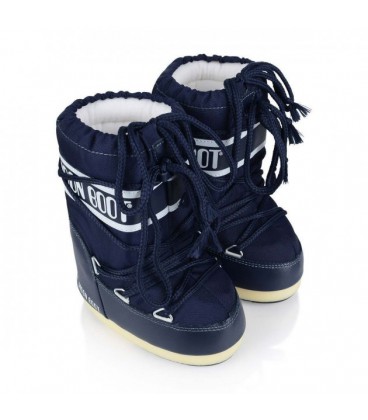 Мунбуты Tecnica Moon Boot Nylon blue 19-22