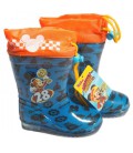 Гумові чоботи Disney Mickey and Roadster racers 32-33 синій з оранжевим (WD11610_blue-32)