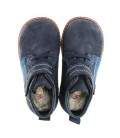 Демісезонні черевики (підкладка шкіра) Woopy Orthopedic 18 синій (2071)