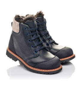 Зимові черевики на хутрі Woopy Fashion 21 синій (4430)