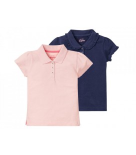 Набір футболок поло синього і рожевого кольору Lupilu 110-116см (40005193)