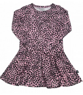 Сукня для дівчинки рожева в плями NOSH 98-104 см (31408)
