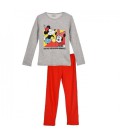 Піжама Disney Minnie Mouse (Мінні Маус) 098 см Сірий/червоний ET20652