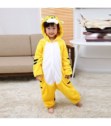 Піжама Кигуруми Kigurumi Тигр Для Дітей І Підлітків Жовтий 120-130 див. (2044)