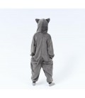 Піжама Кігурумі Для Дівчаток My Kigu Дитяча Хаски Сіра M 155-165 см (1090)