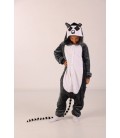 Піжама Кігурумі Для дівчаток Kigurumi Лемур Сірий 110-120 см (2037)