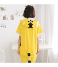 Літня Піжама Кігурумі Дитяча My Kigu Жовтий Тигр М 155-165 см Бавовна (4014)