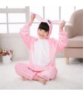 Піжама Кігурумі Для Дівчаток Kigurumi Зайчик Кролик Рожевий 100-110 см (1053)