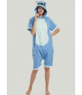 Літня Піжама Кігурумі My Kigu Стич Синій XL 175-185 см Бавовна (4001)