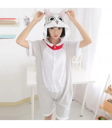 Літня Піжама Кігурумі My Kigu Кіт Чі XL 175-185 см Бавовна (4002)