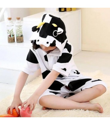 Літня Піжама Кігурумі Дитяча My Kigu Корова 100-110 см Бавовна (4003)