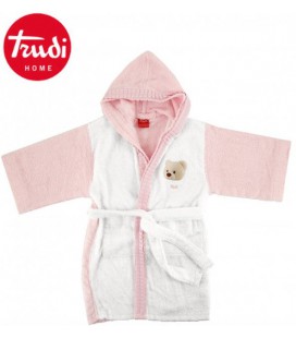 Банний халат для дівчаток Trudi Home CREMINO BABY 101-110 см Рожевий 40 18492 060bxl AB00