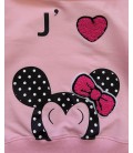 Кофта Wa Chua Minnie Mouse для дівчинки 85 см Світло-рожева 9342