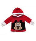 Плюшева кофта Minnie Mouse Peninsula baby для дівчинки 110 см Червона 5898