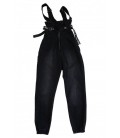 Напівкомбінезон A-yugi Jeans 164 см Чорний (2125000689081)