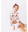 Комбінезон MYLITTLEPIE POPPIES 50-56 см. білий (K001- POPPIES)