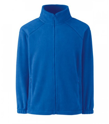 Толстовка Fruit of the Loom Full zip fleece kids 104 см Яскраво-синій (062511051104)