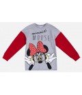 Світшот Minni Mouse Disney 104 см (4 роки) MN18390 Сіро-червоний 8691109929785