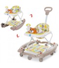 Ходунки Bambi 3 в 1 Мишко M 3656A-S-1 Beige (M 3656A-S-1)