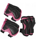 Комплект захисний SportVida 3 в 1 SV-KY0006-M Size M Black/Pink Poland