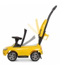 Дитяча Каталка Bambi M 3503A-6 Батьківська ручка Музичні і світлові ефекти Жовтий