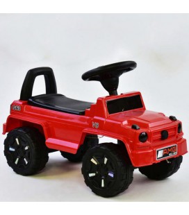Машина-Толокар JOY з російським озвученням, світловими ефектами, багажником Red (75856)