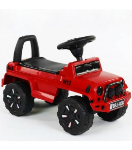 Машина-Толокар JOY з російським озвученням, світловими ефектами, багажником Red (76998)
