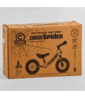 Алюмінієвий Беговел 12'' CORSO SPIDER 67431 переднє ручне гальмо, підніжка, захисні крила Сірий