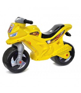 Біговел мотоцикл 2-х колісний 501-1B (Жовтий)