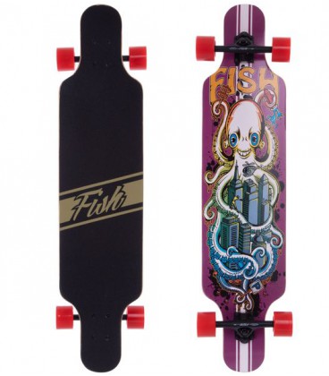 Лонгборд Fish Skateboards 38 Octopus 96 см (ln126)