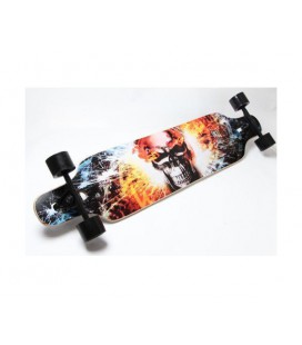 Лонгборд Free riding Board Fire Skull