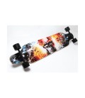 Лонгборд Free riding Board Fire Skull