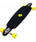 Лонгборд Atom 36' Drop Through Black/Yellow