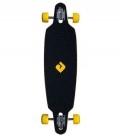 Лонгборд Atom 36' Drop Through Black/Yellow