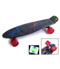 Скейт Penny Board 'Блискавка' Світяться колеса 1323668497