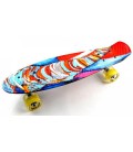 Скейт Penny Board 'Funny elephant' Світяться колеса PG071