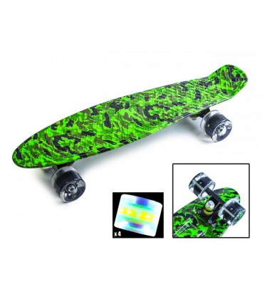 Скейт Penny Board 'Military' Світяться колеса 227429845