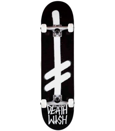 Скейт Компліт DEATHWISH GANG LOGO Blk/Wht 8.25 FA20