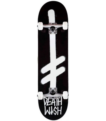 Скейт Компліт DEATHWISH GANG LOGO Blk/Wht 7.5 FA20