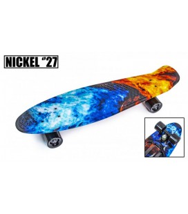 Penny Board Nickel 27' 'Fire and Ice'.