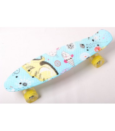 Penny Board 'Cool cat' Світяться колеса