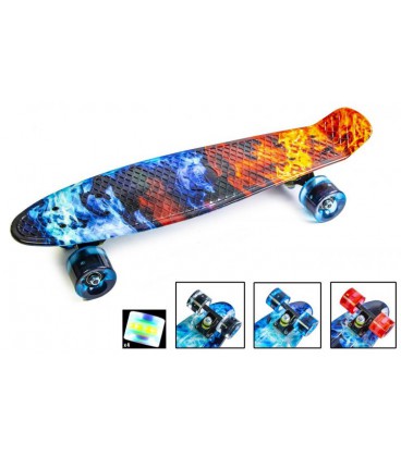 PENNY BOARD 'ВОГОНЬ І ЛІД' СВІТЯТЬСЯ КОЛЕСА