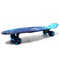 Пенні борд (Penny Board) Nickel 27' з колесами що світяться, Space