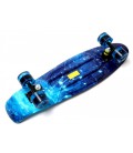 Пенні борд (Penny Board) Nickel 27' з колесами що світяться, Space