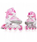 Роликові ковзани SportVida 4 в 1 SV-LG0012 Size 39-42 White/Pink