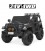 Дитячий двомісний електромобіль позашляховик Jeep Bambi M 4572EBLR (24V) (Чорний)
