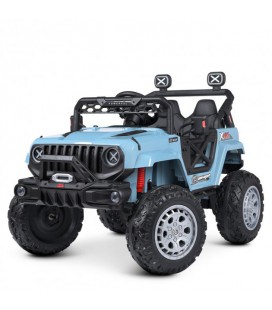Дитячий електромобіль Jeep Bambi M 4960EBLR (Синій)