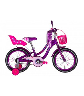 Дитячий Велосипед 16' Formula FLOWER PREMIUM 2022 Розмір 8.5' фіолетовий